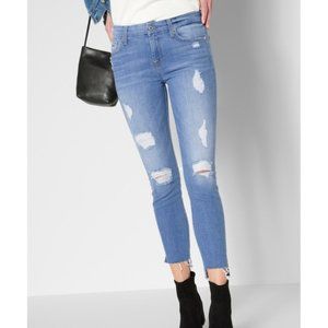 7 Mankind Skinny Ankle Distressed in Melbourne Sky